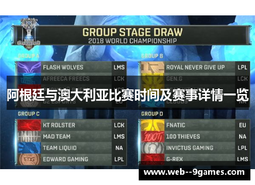 阿根廷与澳大利亚比赛时间及赛事详情一览