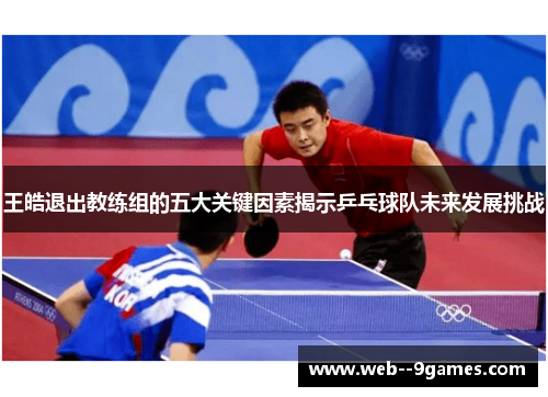王皓退出教练组的五大关键因素揭示乒乓球队未来发展挑战